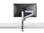 CBS Lima Pole Mounted Monitor Arm Silver - Rear View