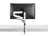 CBS Lima Pole Mounted Monitor Arm White - Rear View
