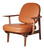 Fritz Hansen JH97 Lounge Chair - Soft Leather - Walnut Stained Oak