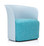 Elite Teo Tub Chair Blue Shell