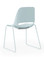 Boss Design Saint Chair - Skid Frame - Light Blue