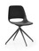 Boss Design Saint Chair - 4 Star Fixed Height Base - All Black
