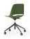 Boss Design Saint Chair - 4 Star Height Adj. Base Without Armrests - Green