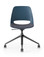 Boss Design Saint Chair - 4 Star Height Adj. Base Without Armrests - Blue