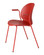Fritz Hansen N02 Recycle Armchair - 4 Leg - Dark Red