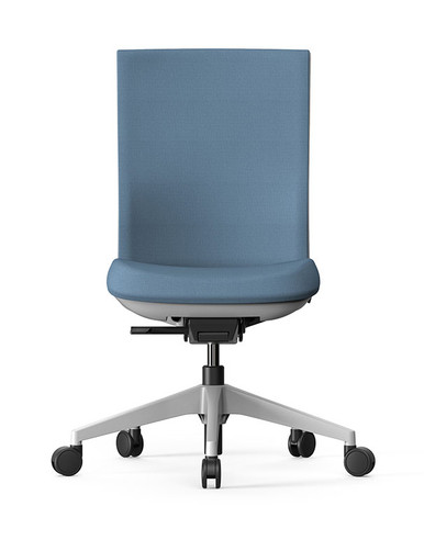 Actiu Stay Task Chair - Tex Upholstered Mesh Back - Armless
