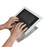 Ergonomic Cafe Arrow Tablet Stand - Typing Setup