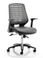 QUICK SHIP Dynamic Relay Mesh & Leather Task Chair - Silver Mesh