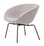 Fritz Hansen Pot Lounge Chair By Arne Jacobsen - Gabriel Capture 4101 Light Grey