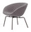 Fritz Hansen Pot Lounge Chair By Arne Jacobsen - Gabriel Capture 4601 Dark Grey