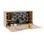 Bisley Hideaway Wall Desk - In Use - Oak Laminate & Black