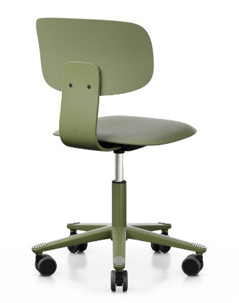 HAG Tion 2100 Task Chair - Moss Grey - Rear View