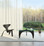 PKO A Lounge Chair and PK60 Coffee Table Black stained Ash
