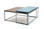 New Design Group Kuubik Medium Table Nesting Over Large Table