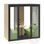 Narbutas Silent Room Pod M Melamine External Rear Panel with Glass