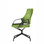 Wilkhahn Graph Chair 301/5 Medium-Height Backrest Swivel-mounted Green