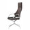 Wilkhahn Graph High Back Chair Swivel Mounted Four Star Base Leather