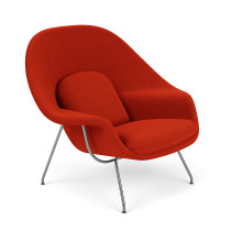 Knoll Womb Chair Crimson Front