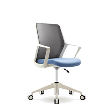 Verco Flow Medium Back Conference Chair White Frame