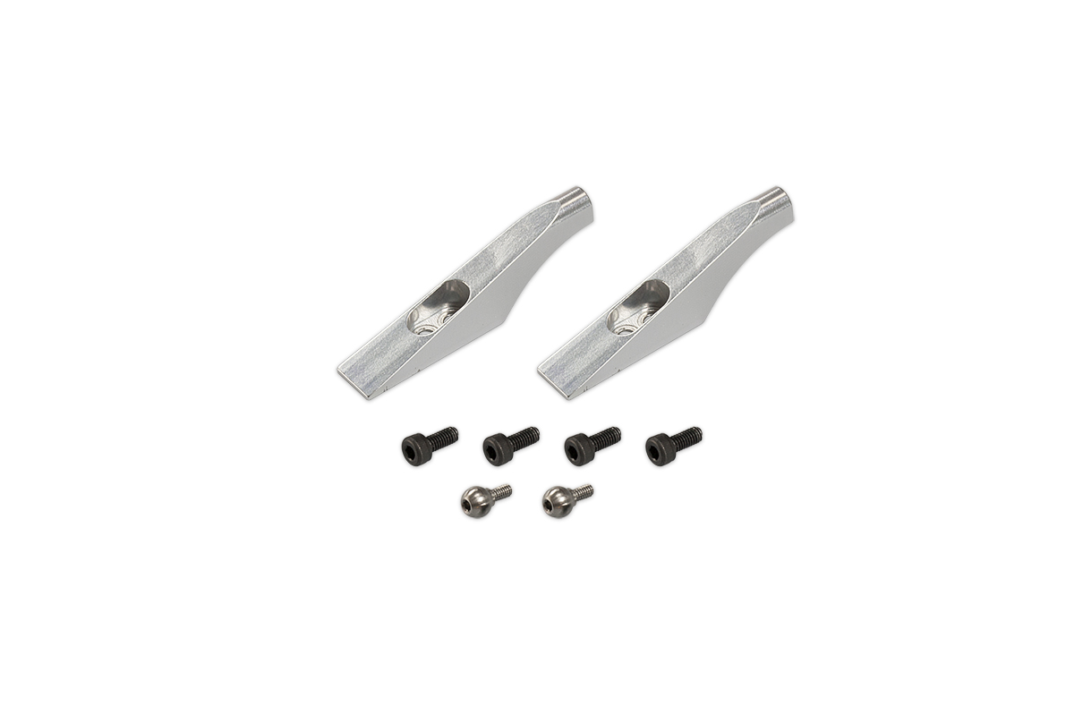 051253-Main Blade Grip Control Arm (Silver anodized)(for R5)