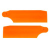KBDD PRO Tail Blades 61mm 4019 - Neon Orange - GAUI X3
