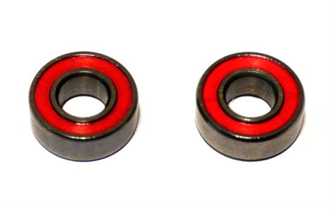 Precision ABEC-5 (X-Series) Tail Case RED Seal Bearing Upgrade Set - Gaui X4II / NX4 / X5 / R5