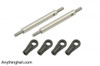 GAUI Stainless Steel Turnbuckle Linkage Rods 52MM (with Links) - GAUI X7 / NX7