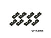 GAUI X5 Servo Mounting Plates GF (1.6mm) 208711 - GAUI X4/ NX4/ X5