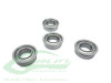 SAB Goblin ABEC-5 Flanged bearing 2.5x6x2.6 (4pcs) [HC400-S] - Goblin Helicopters