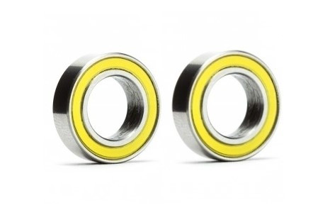ABEC-5 Precision Main Blade Grip Bearing Yellow Nitrile Seals - Goblin 500/570/RAW 580/Kraken 580