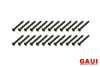 GAUI Socket Head Button Self Taping Screws - Black (2x14) 20pcs - 821614