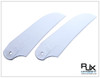 RJX Plastic 85mm Tail Blades - WHITE