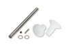 GAUI Tail Output Shaft with Bevel Gear Set 6mm (NEW WHITE VERSION) (Strengthened Upgrade) - GAUI X7 / NX7