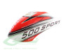 SAB Goblin  Airbrush Canopy White/Red - Goblin 500 Sport