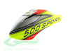 SAB Canomod Airbrush Canopy Yellow/Silver - Goblin 500 Sport