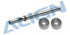 ALIGN 460MX Motor Shaft Kit (w/bearings) - for 3.5mm pinion