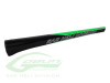 SAB Carbon Fiber Tail Boom (Green/Carbon) 700 Size - Goblin Black Nitro/Thunder