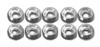 ION RC - M2.5 Aluminum Frame Washer (10 pcs) - SILVER
