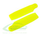 SAB Plastic Tail Blade 50mm - Neon Yellow - Goblin Fireball