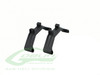 SAB Plastic Landing Gear Support Black (2pcs) - Goblin Nitro/700 Kyle Stacy Edition