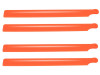 OXY2 - Plastic Main Blade 190mm (2 sets) - Orange - OXY 2