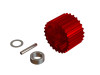 OXY4 - CNC Aluminum 25T Tail Pulley - Red - OXY 4