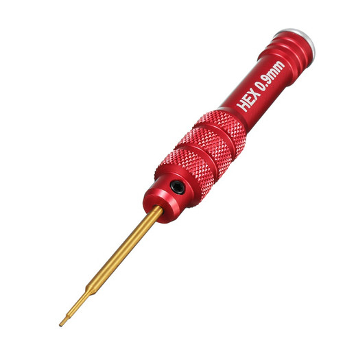 Precision Hex Driver Wrench - Titanium - 0.9mm