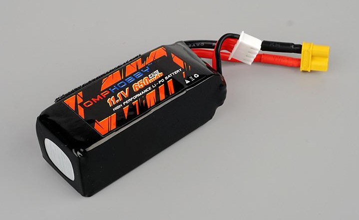 OMPM2 11.1v 3S 650mAh 45C Lipo battery - M2 V1 / V2 / EXP