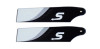 SWITCH 72mm Carbon Fiber Tail Blades - GAUI NX4 / X4II