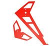 ION RC - HI-VIZ Tail Fin Set - Neon Red - GAUI X3 / X3L