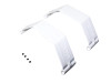 SAB Plastic White Landing Gear - Raw / 580 / 700 Nitro