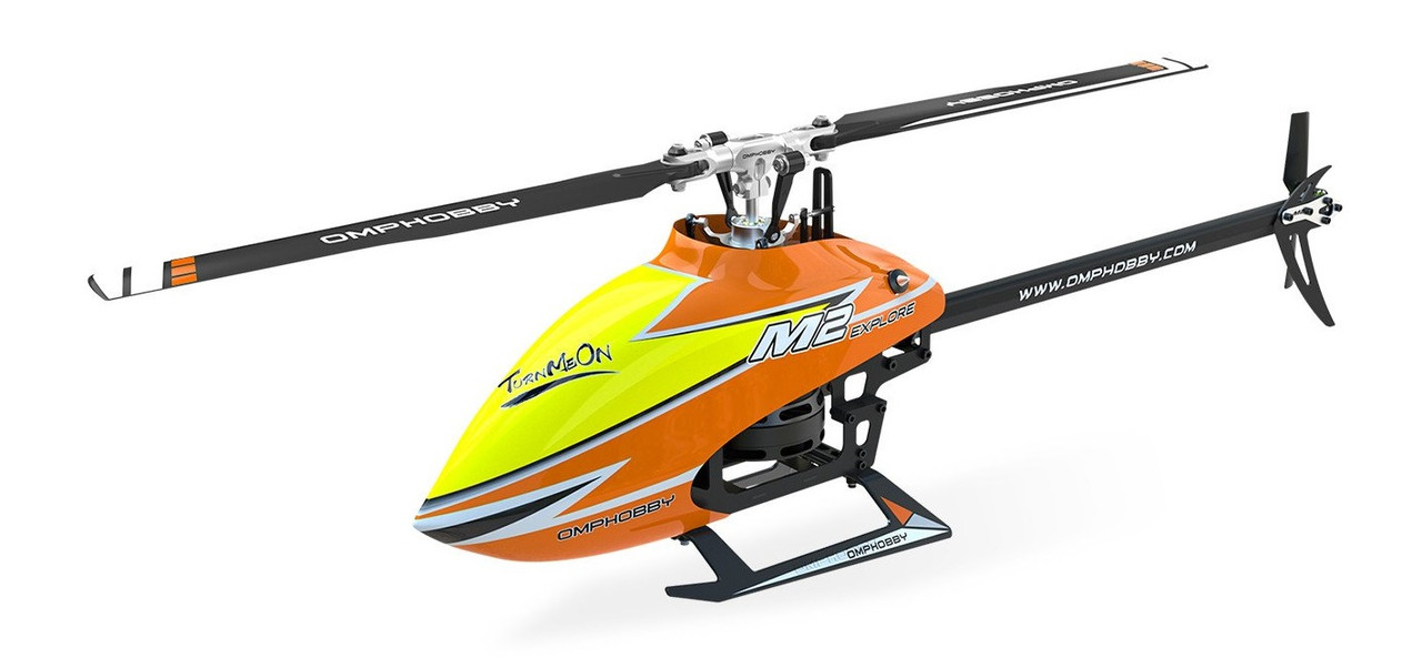 OMP M2 EXPLORE - 3D helicopter (Bind-n-Fly) **Upgraded Version** Orange