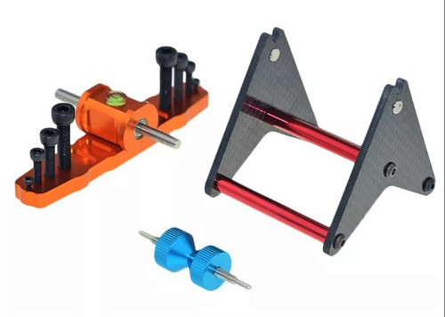 Ultra Precision CNC Aluminum / Carbon Fiber Blade Balancer