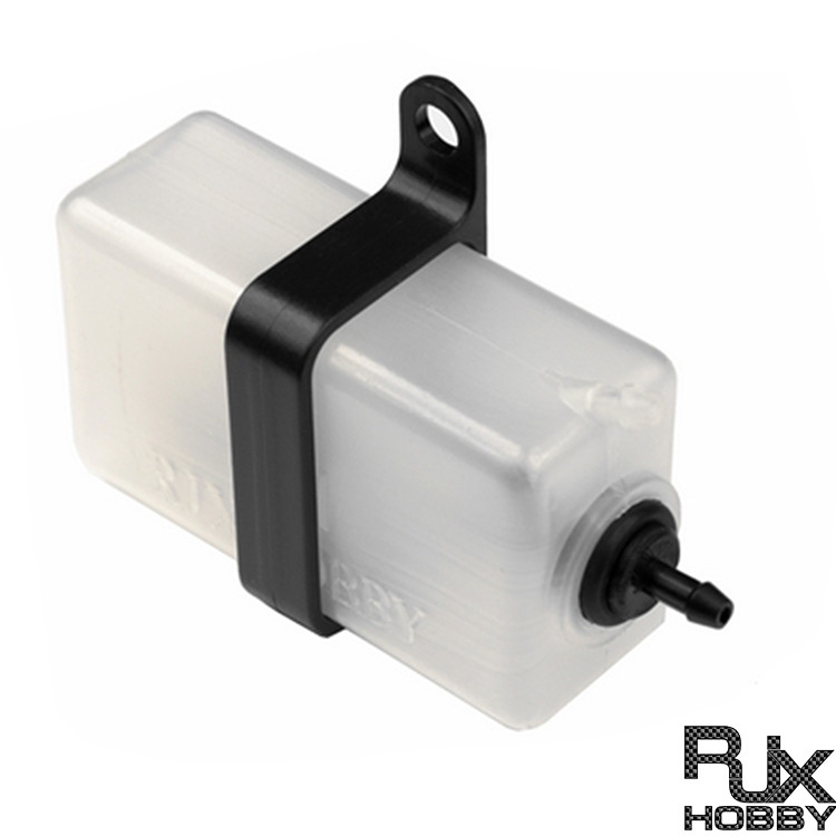 RJX Auxiliary Header Fuel Tank 60cc - Plastic Holder BLACK - GAUI
